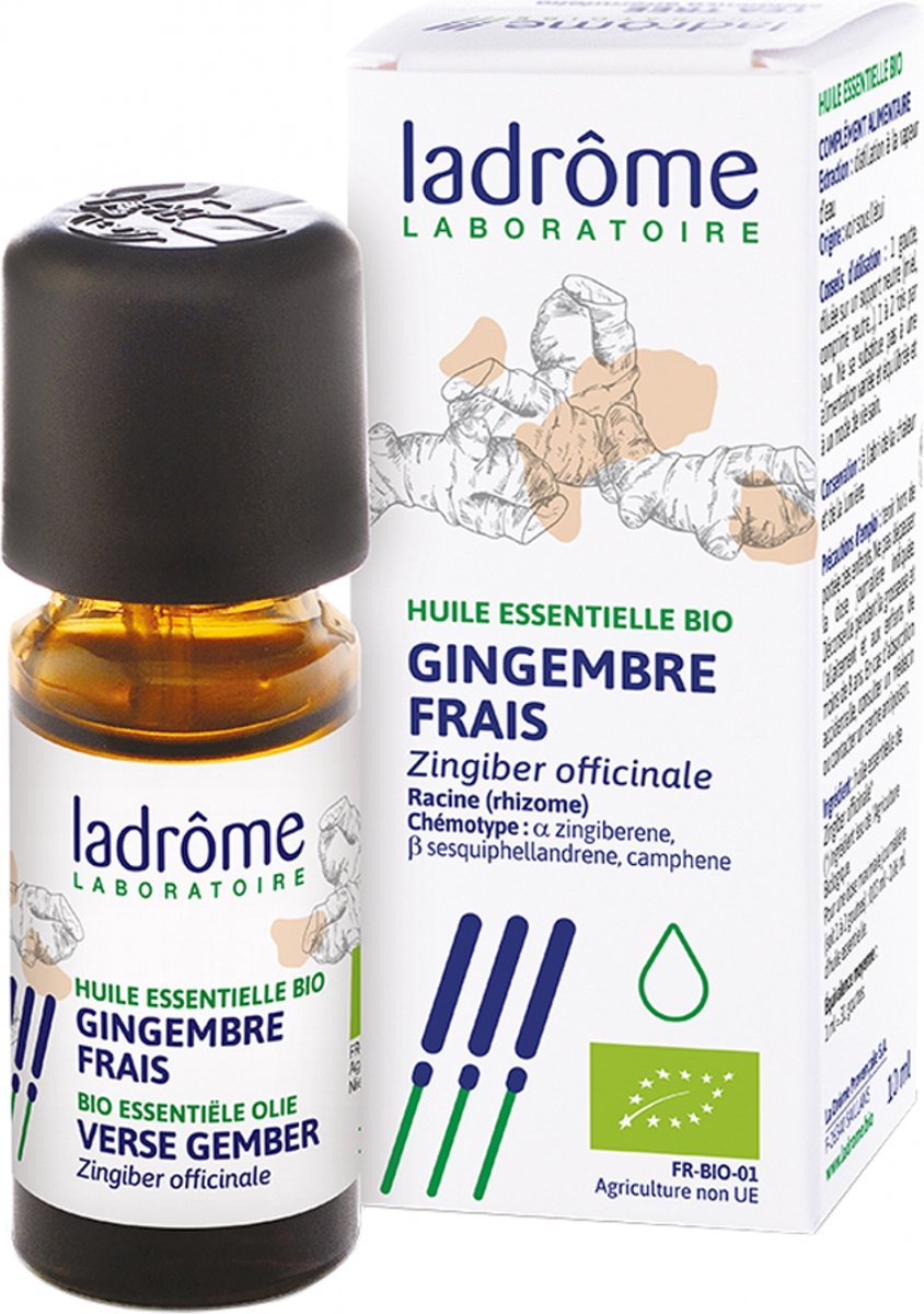 Goedkoopste La Drome Gember 10 ml