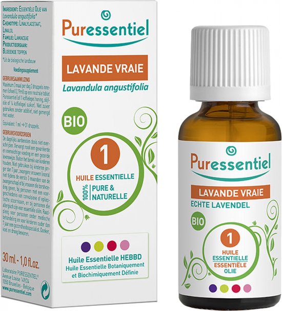 Puressentiel Essentiële Olie Echte Lavendel Bio 30 Etherische olie