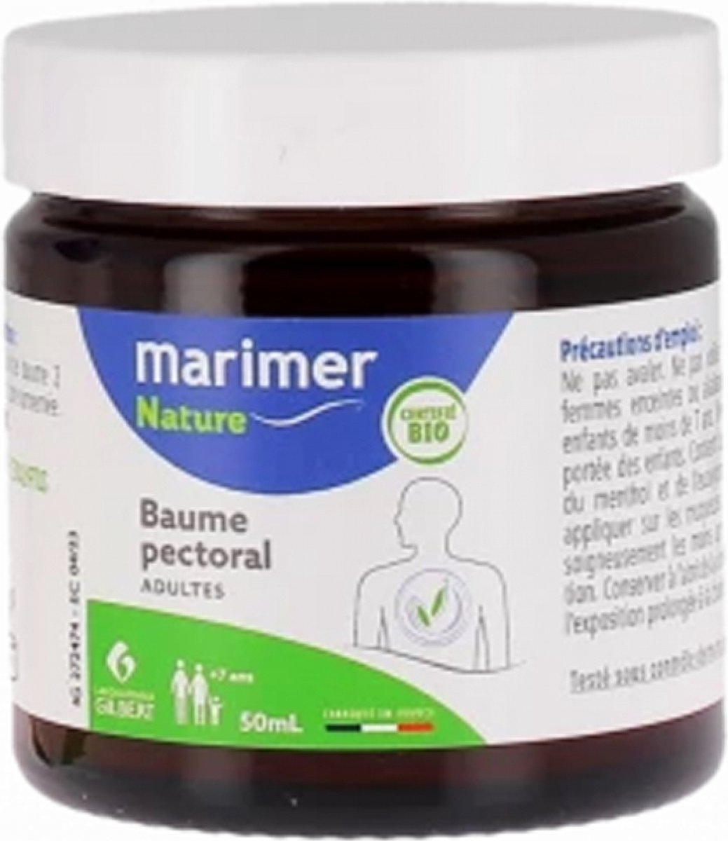 Goedkoopste Marimer Nature Bio Adult Borstbalsem 50 ml