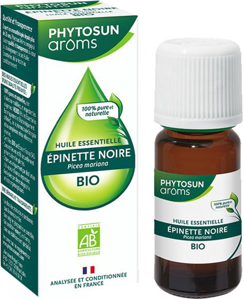 Goedkoopste Phytosun Arôms Essentiële Olie van de Zwarte Spar (Picea Mariana), Biologisch 10 ml