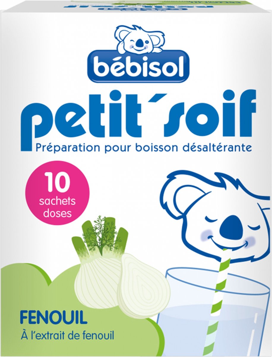 Goedkoopste Bébisol Petit'Soif Venkel 10 Zakjes