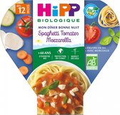 HiPP My Good Night Supper Spaghetti Tomaten Mozzarella van 12 Maanden Biologisch 230 g