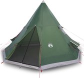 vidaXL-Tent-4-persoons-367x367x259-cm-185T-taft-groen