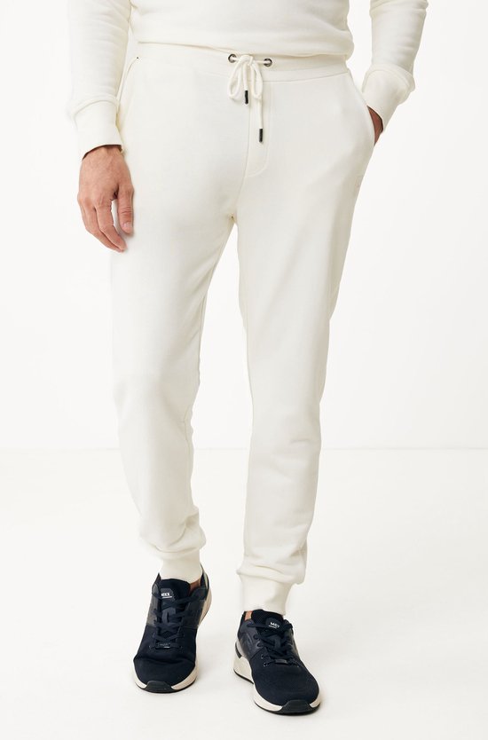 ISAAC Basic Joggingbroek Mannen - Off White - Maat XL