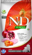 FARMINA N&D Chicken, Pumpkin & Pomegranate Puppy Medium & Maxi - droog hondenvoer - 2,5 kg