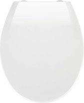 WC-bril, met automatische sluiting, kunststof - thermoplast in hoogwaardige kwaliteit, wit