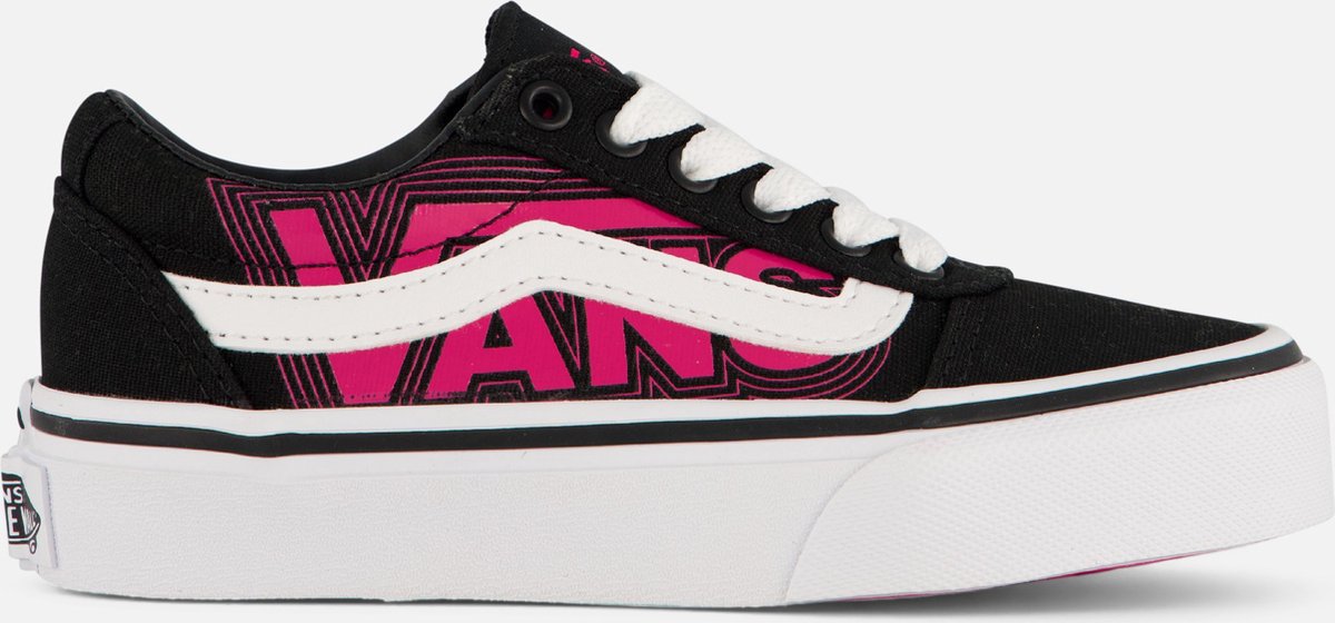 Vans Ward Sneakers Canvas Dames Zwart