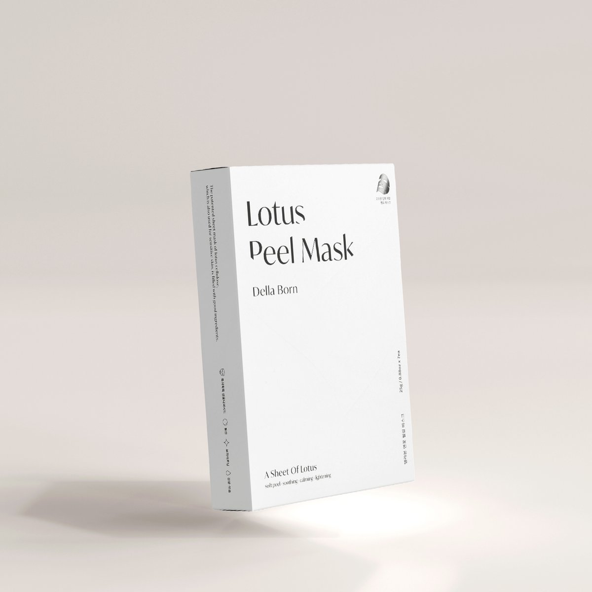 DELLA BORN - Lotus Peel Mask - 7 stuks - 1 box - [Korean Skincare]