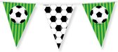 Dubbelzijdige Vlaggenlijn | Lengte: 10 meter | Thema: Voetbal | Kleur: Groen
