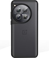 Coverup Coque arrière transparente en TPU adaptée à la coque OnePlus 12 - Zwart