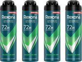 Rexona Deo Spray - Men Dry Quantum - 4 x 150 ml