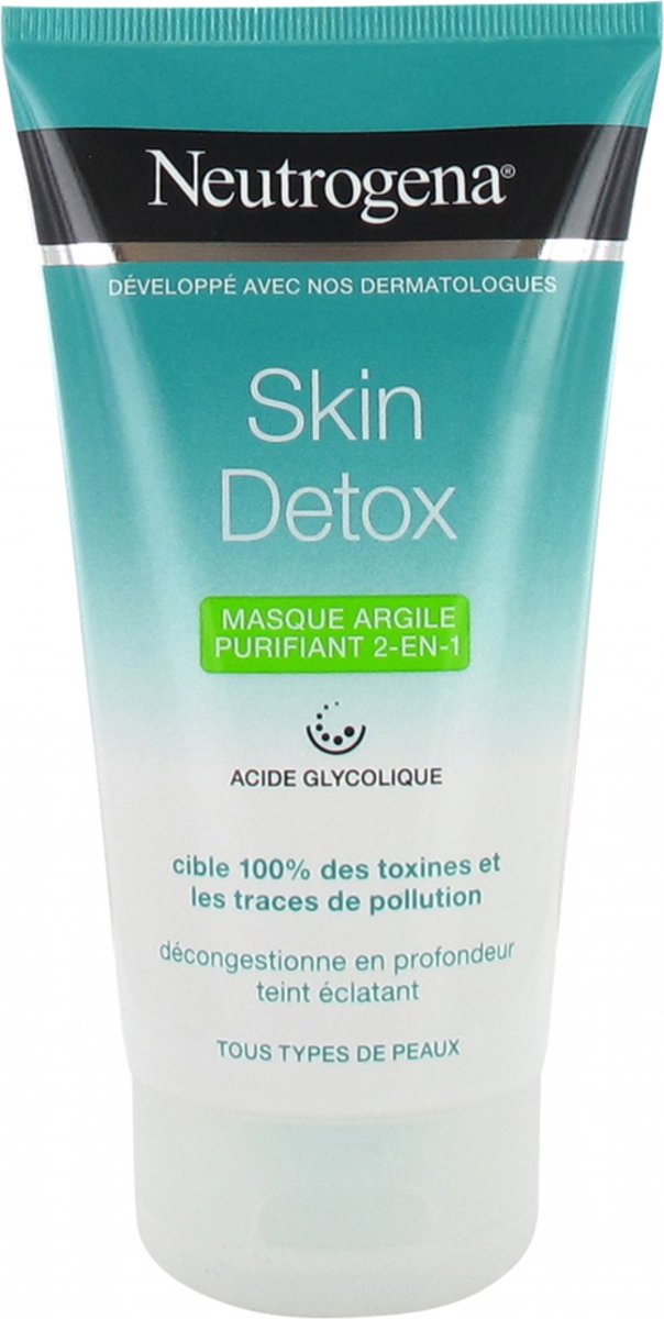 Neutrogena Skin Detox Zuiverend Kleimasker 2in1 150 ml