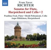 Fred Pauliina, Heidi Peltoniemi, Aapo Häkkinen - Franz Xaver Richter: Sonatas for Flute Harpsichord and Cello 2 (CD)
