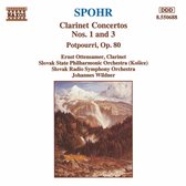 Ernst Ottensamer - Spohr: Clarinet Concertos Nos. 1 And 3 / Potpourri, Op. 80 (CD)