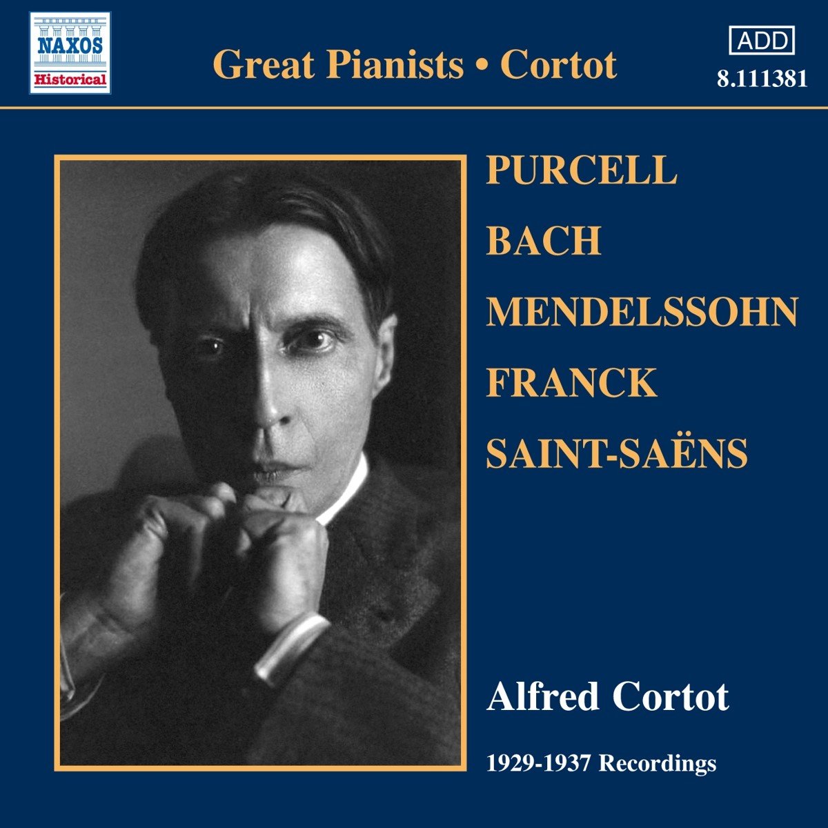 Alfred Cortot - Alfred Cortot 1929-1937 Recordings (CD) (Remastered)