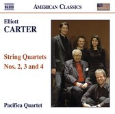 Pacifica Quartet - Carter: String Quartets Nos. 2, 3 & 4 (CD)