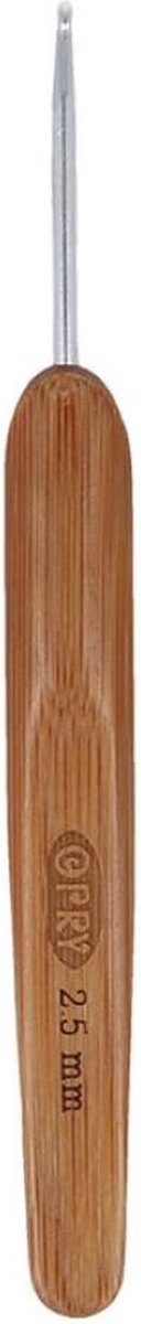 Haaknaald met houten greep - 2.50mm - 1st.