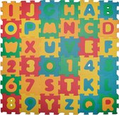 Tapis puzzle Playland 80 pièces - 90x90x1 cm