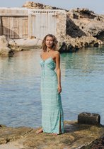 isla ibiza bonita - flowers sea dress - zomercollectie 2024 - ibizajurk - long dress