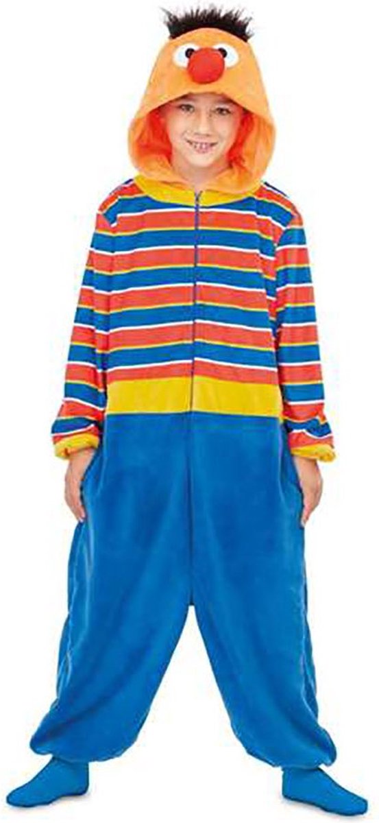 Ernie Onesie Kostuum Kind - 10-12 Jaar