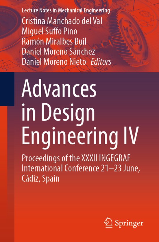 Lecture Notes in Mechanical Engineering- Advances in Design  ... - cover