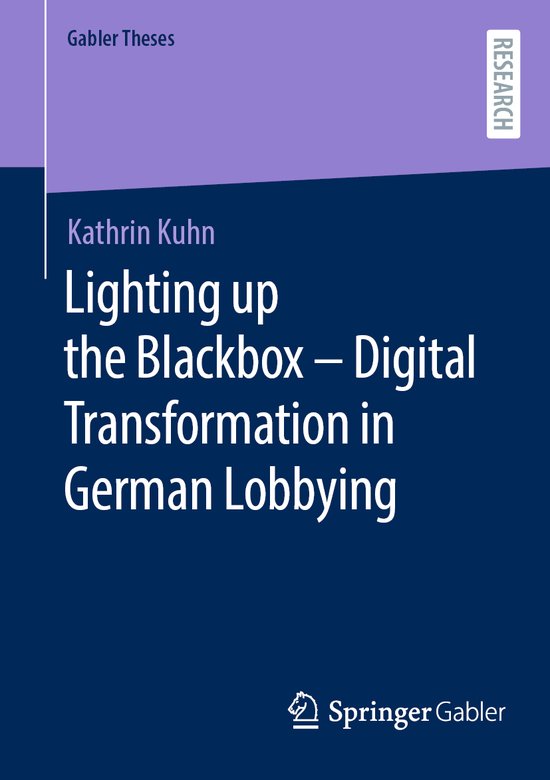 Gabler Theses- Lighting up the Blackbox — Digital Transfor ... - cover