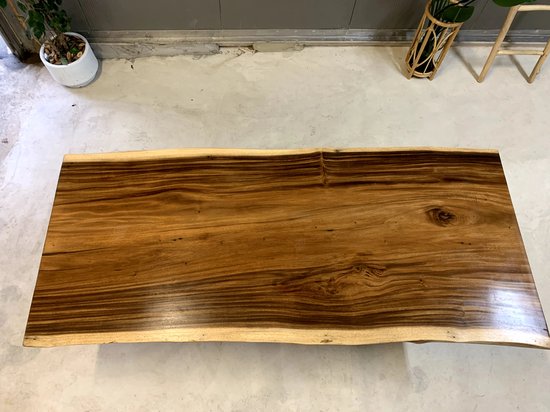 Table tronc d'arbre Suar | 220 x 100 cm