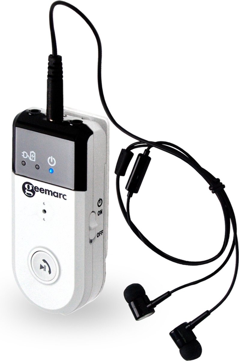 Goedkoopste GEEMARC iBT10 Bluetooth versterkte HEADSET - voor slechthorenden - koppeling aan GSM/TV/tablet/computer/draadloze telefoon