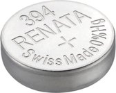 Renata 394 / SR936SW zilveroxide knoopcel horlogebatterij 2 (twee) stuks - Swiss Made
