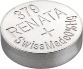 Renata 379 - SR521SW - SR63 - pile bouton à l'oxyde d'argent - 2 pièces - Swiss Made
