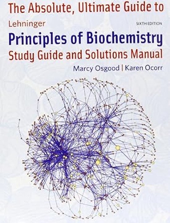 Foto: Absolute ultimate guide for lehninger principles of biochemistry per chapter 