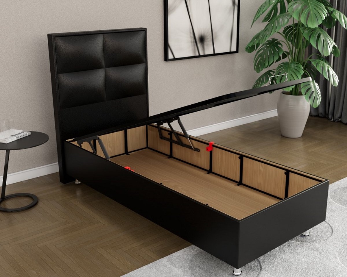 Nessa Nessa Opbergboxspring Zwart - afbeelding 4
