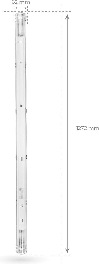 Ledvion LED Röhre 120CM - 12W - 6500K - 1920 Lumen - High Efficiency Ledvion LED Röhre 120CM - 12W - 6500K - 1920 Lumen - High Efficiency