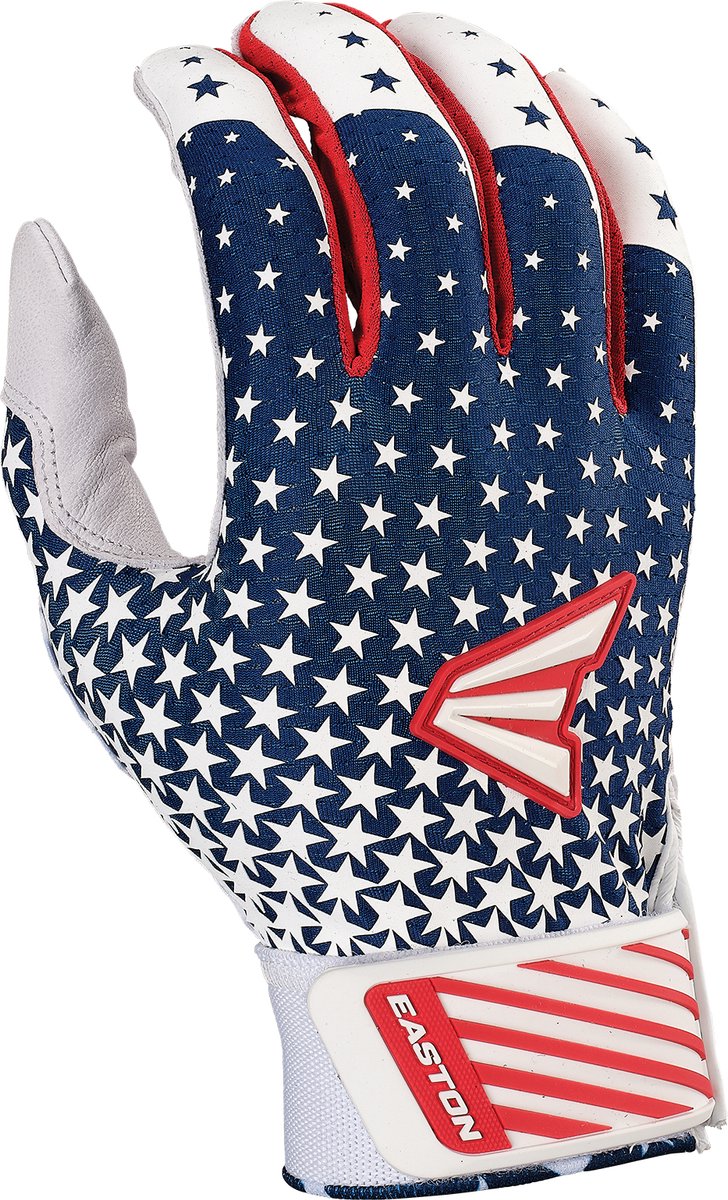 Easton Fastpitch Softbal Slaghandschoenen Dames| Maat XL Kleur Stars & Stripes