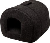 Topmast Teddy Nest Hondenmand Kattenmand - Zwart - 37 x 48 x 30 cm