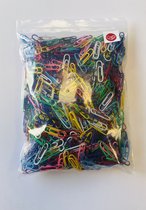 LPC | paperclips gekleurd | 1000 stuks | 30 mm | assorti | geplastificeerd