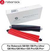 Brosse principale amovible Roborock - Brosse DuoRoller - Pièces d'aspirateur robot - Pour Roborock S8/S8+/S8 Pro Ultra/Q8 Max/Q8 Max+/Q5 Pro/Q5 Pro+