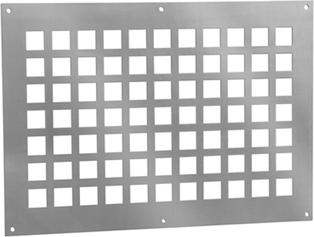 Nedco BV Ventilatieplaat 250x350mm aluminium