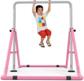 LooMar rack de gymnastique pour enfants - Rack de gymnastique - gymnastique filles garçons - poutre - Jeu - Rose