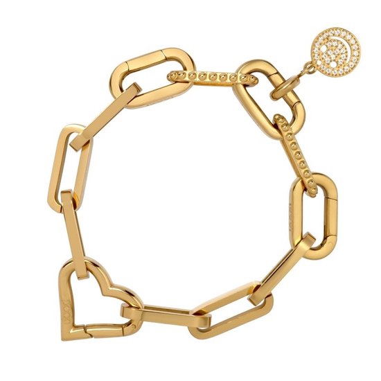 iXXXi Connect Bracciale composito Celine Oro | 21cm, 21cm, Acciaio inossidabile, Nessuna pietra preziosa