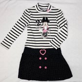 Robe Minnie Mouse Wit- Taille 116