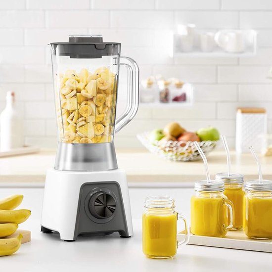 Mixer Elektrisch - 450 W Elektrische Mixer met Hakmolen, Ijshakmolen en Pulsfunctie - Duraforce Technologie voor Ultieme Mixprestaties van PEAM — afbeelding 4
