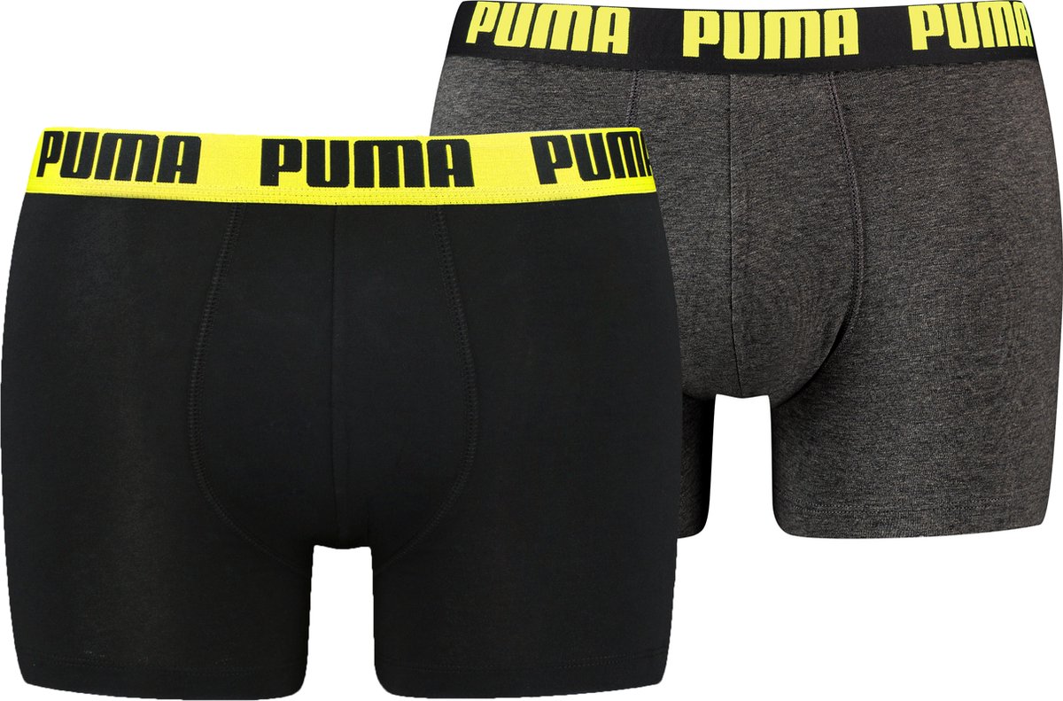 PUMA Heren Basic Boxershorts - 2-Pack - Maat XXL