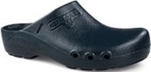 Klimaflex Medical Clogs - Chaussures médicales - Chaussures pour femmes de soins - Semelle PU antidérapante - Sabots pour femmes - Bleu foncé
