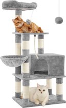 Krabpaal voor katten - Kittens - Lage krabpaal - Krabpaal boomstam - Krabpaal voor katten - <5kg - 4 katten - Kat toren - Stevige krabpaal - Krabpaal voor katten - Kattenverblijf