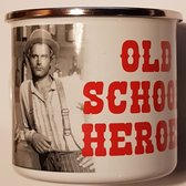 Bud Spencer et Terrence Hill, Heroes de la vieille École . Gobelet en émail.
