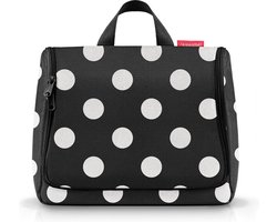 Reisenthel Toiletbag XL Toilettas Ophangen - 4L - Dots Wit