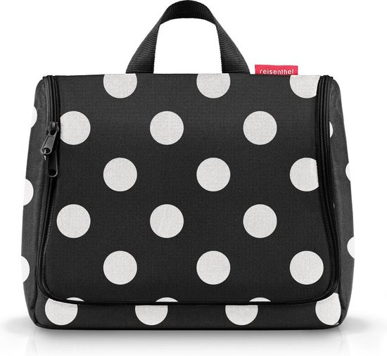Reisenthel Toiletbag XL Toilettas Ophangen - 4L - Dots Wit