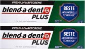 Blend-a-dent - Premium kleefcrème – Anti-Bacteriële Formule - voor gebit en deelprothese - Voordeelset 2 stuks a 40 gram!!