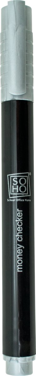 SOHO Valsgeld controlestift – Controlestift valsgeld – Detectiestift – Geschikt voor euro’s en dollars – Kunststof